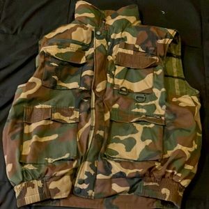 Turn on flash vest, jacket, jacket for Men